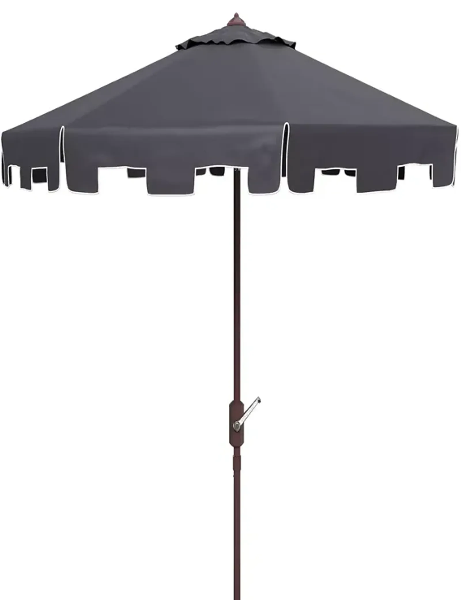 SAFAVIEH Zimmerman 11 Ft Crank Market Umbrella