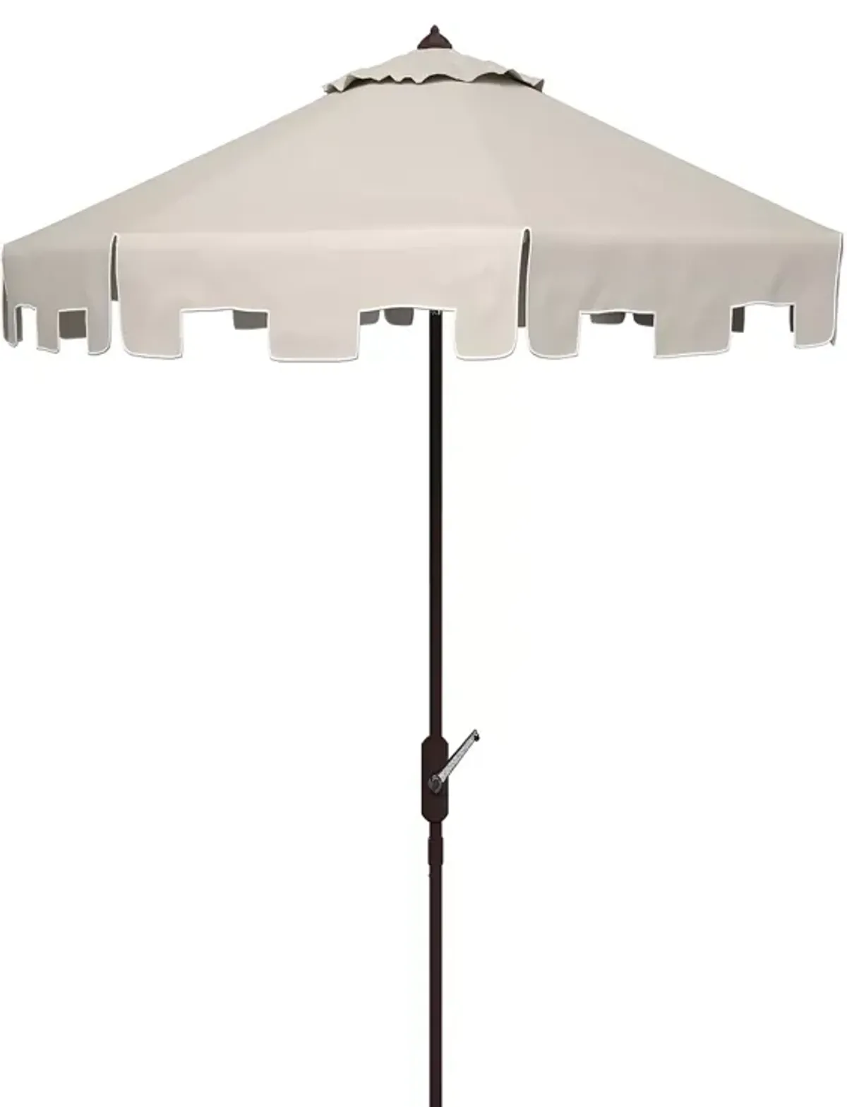 SAFAVIEH Zimmerman 11 Ft Crank Market Umbrella