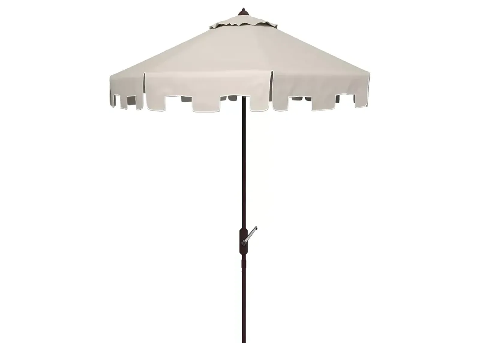 SAFAVIEH Zimmerman 11 Ft Crank Market Umbrella