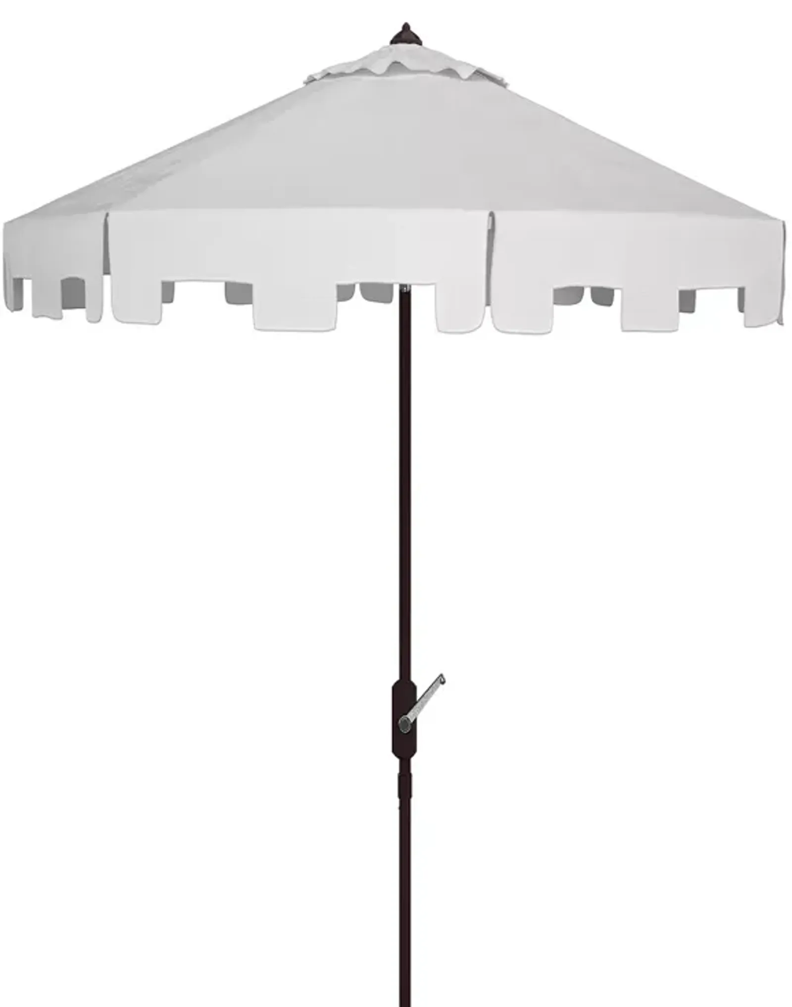 SAFAVIEH Zimmerman 11 Ft Crank Market Umbrella