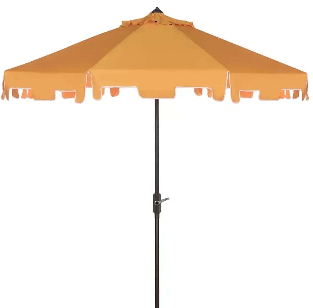 SAFAVIEH Zimmerman 9 Ft Crank Market Umbrella