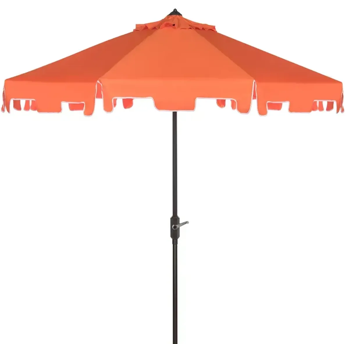 SAFAVIEH Zimmerman 9 Ft Crank Market Umbrella