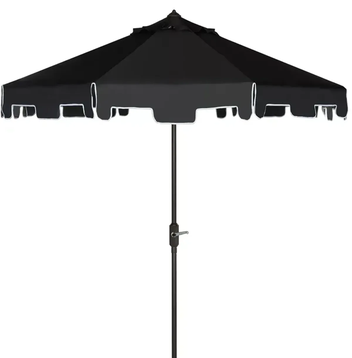 SAFAVIEH Zimmerman 9 Ft Crank Market Umbrella