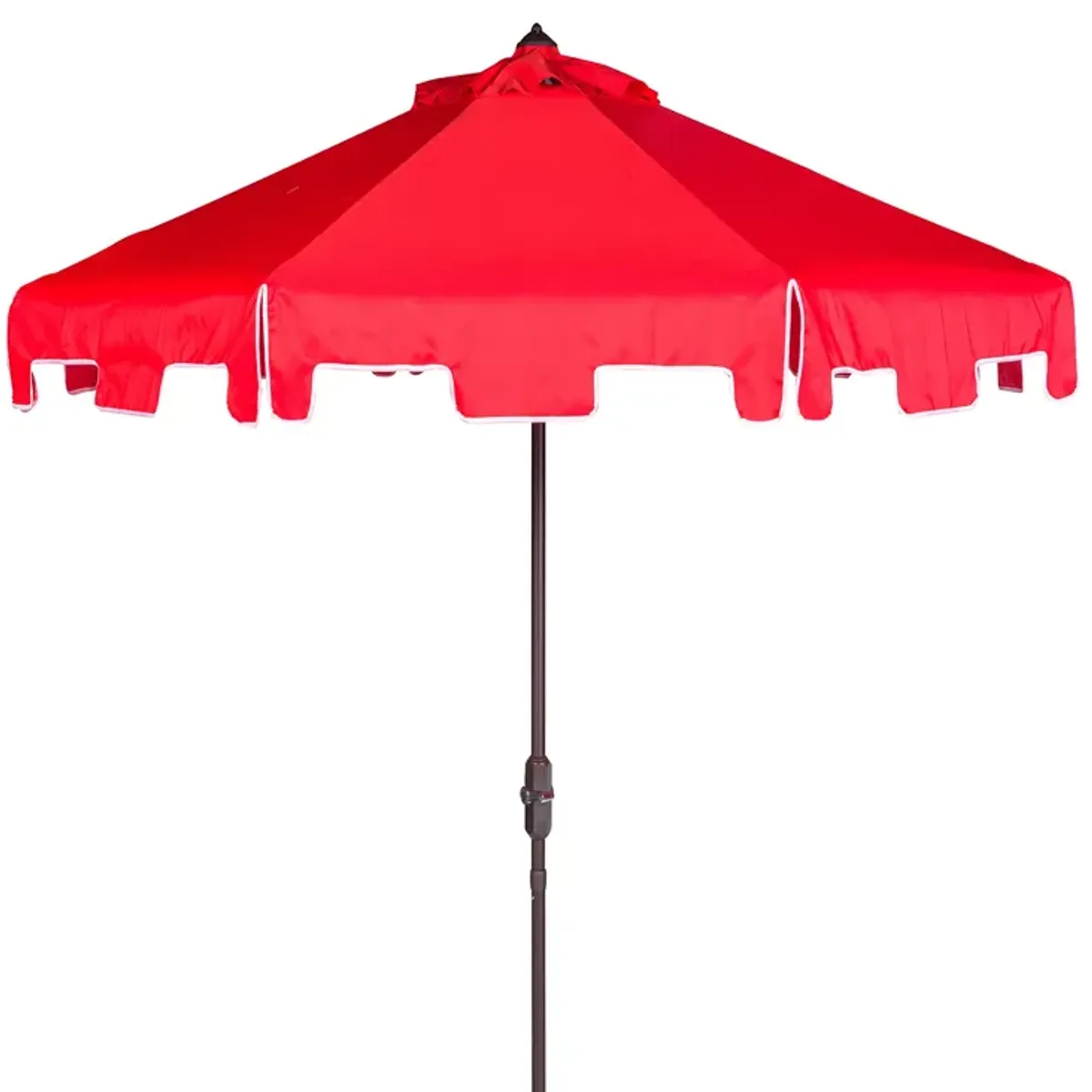 SAFAVIEH Zimmerman 9 Ft Crank Market Umbrella