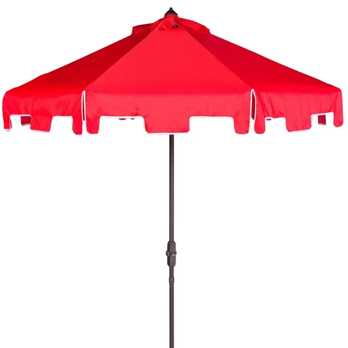 SAFAVIEH Zimmerman 9 Ft Crank Market Umbrella