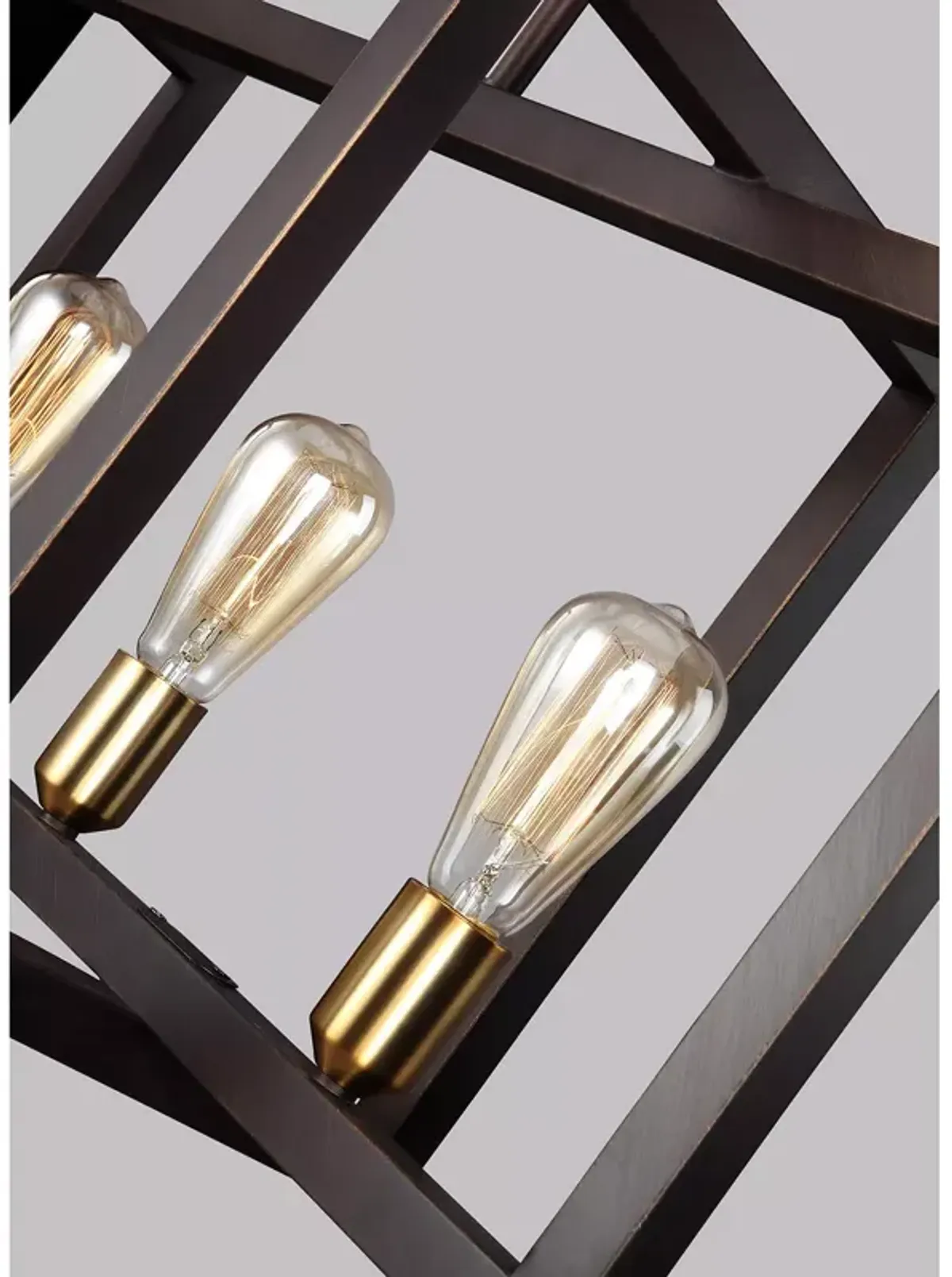 Visual Comfort Finnegan Medium Linear Chandelier