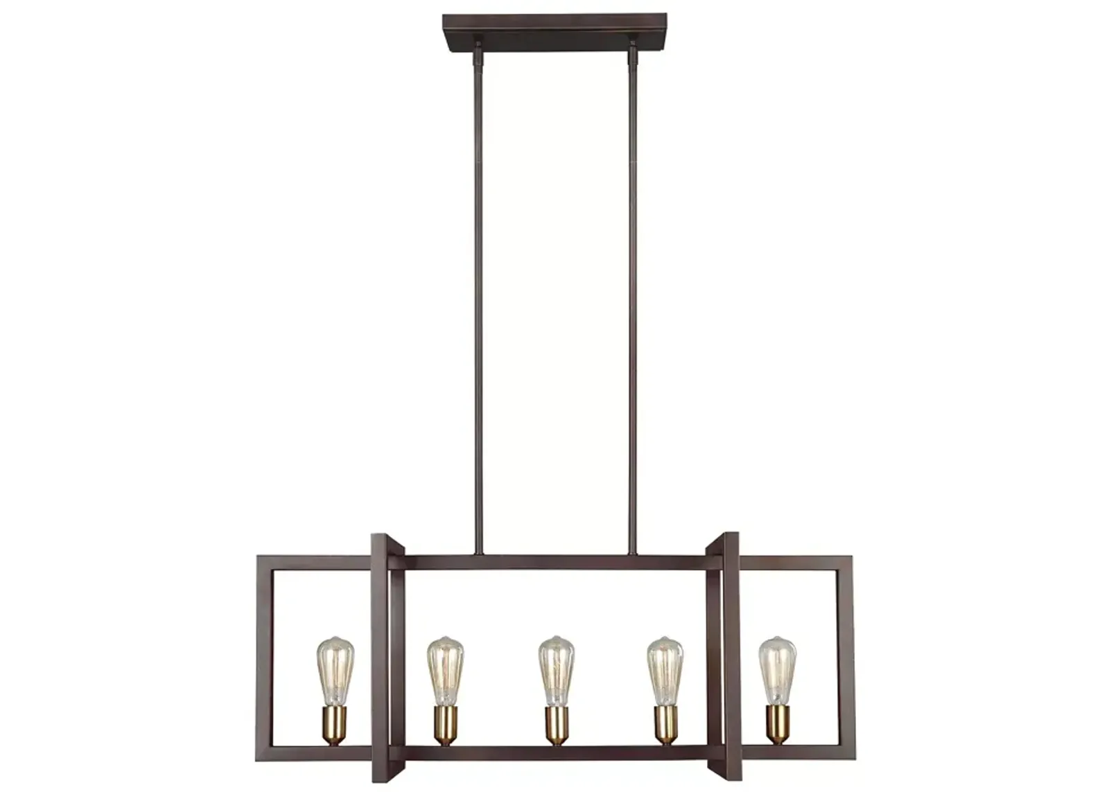 Visual Comfort Finnegan Medium Linear Chandelier