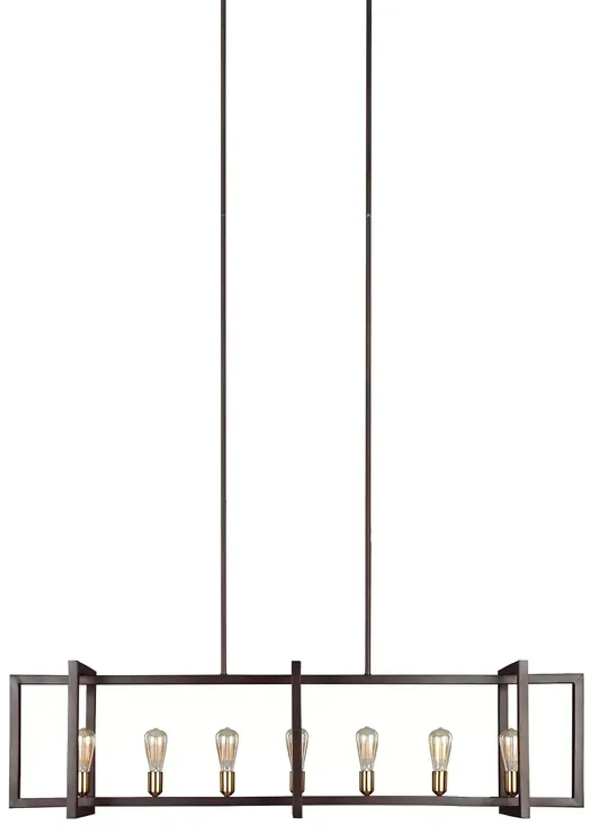 Visual Comfort Finnegan Large Linear Chandelier