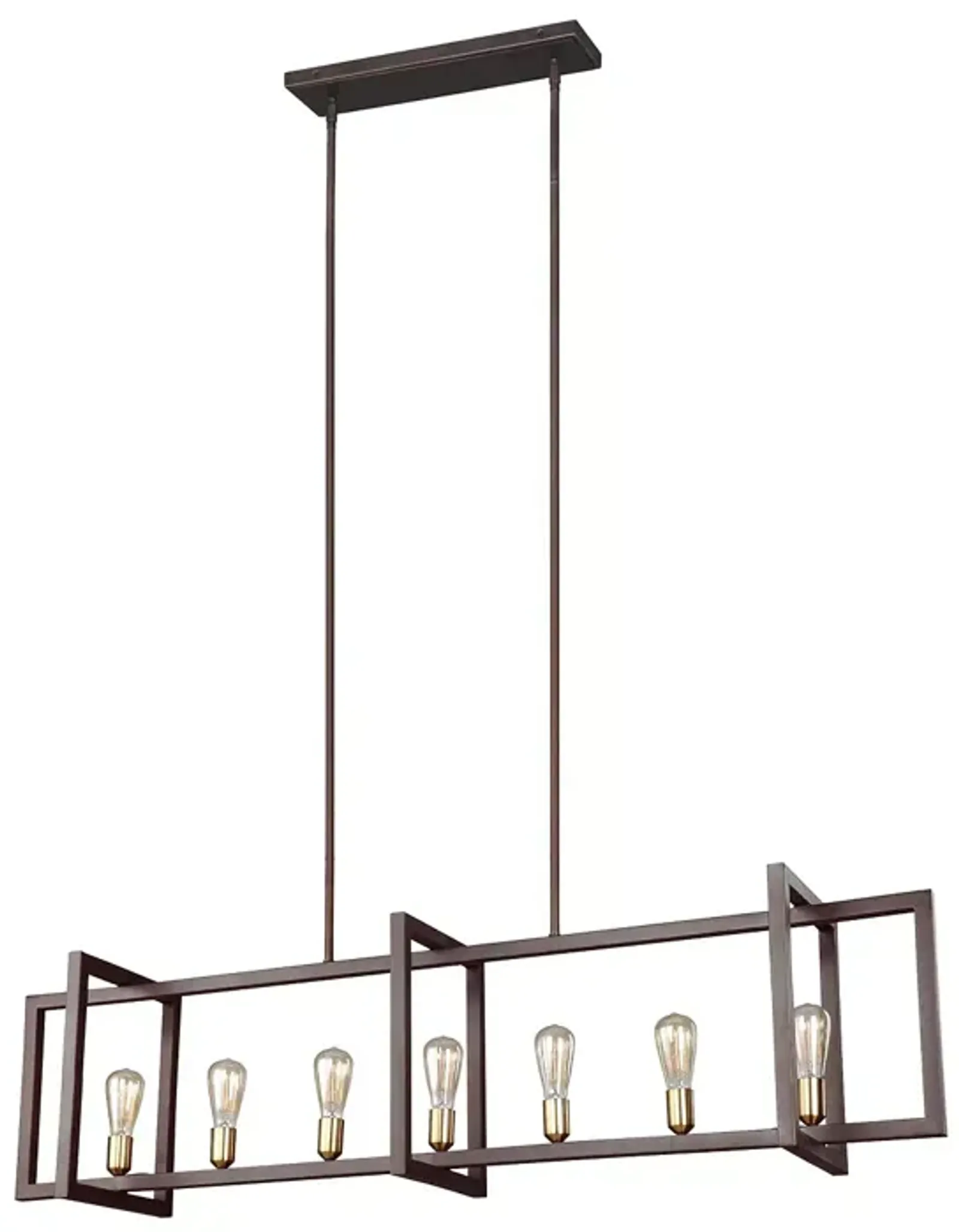 Visual Comfort Finnegan Large Linear Chandelier