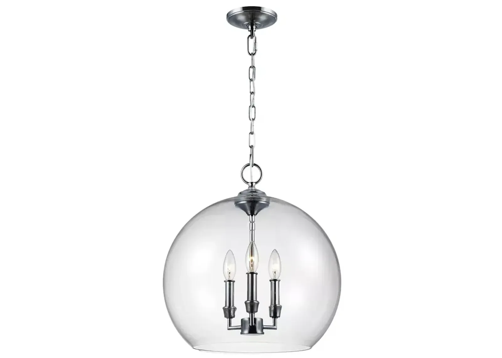 Visual Comfort Lawler Orb Pendant Light