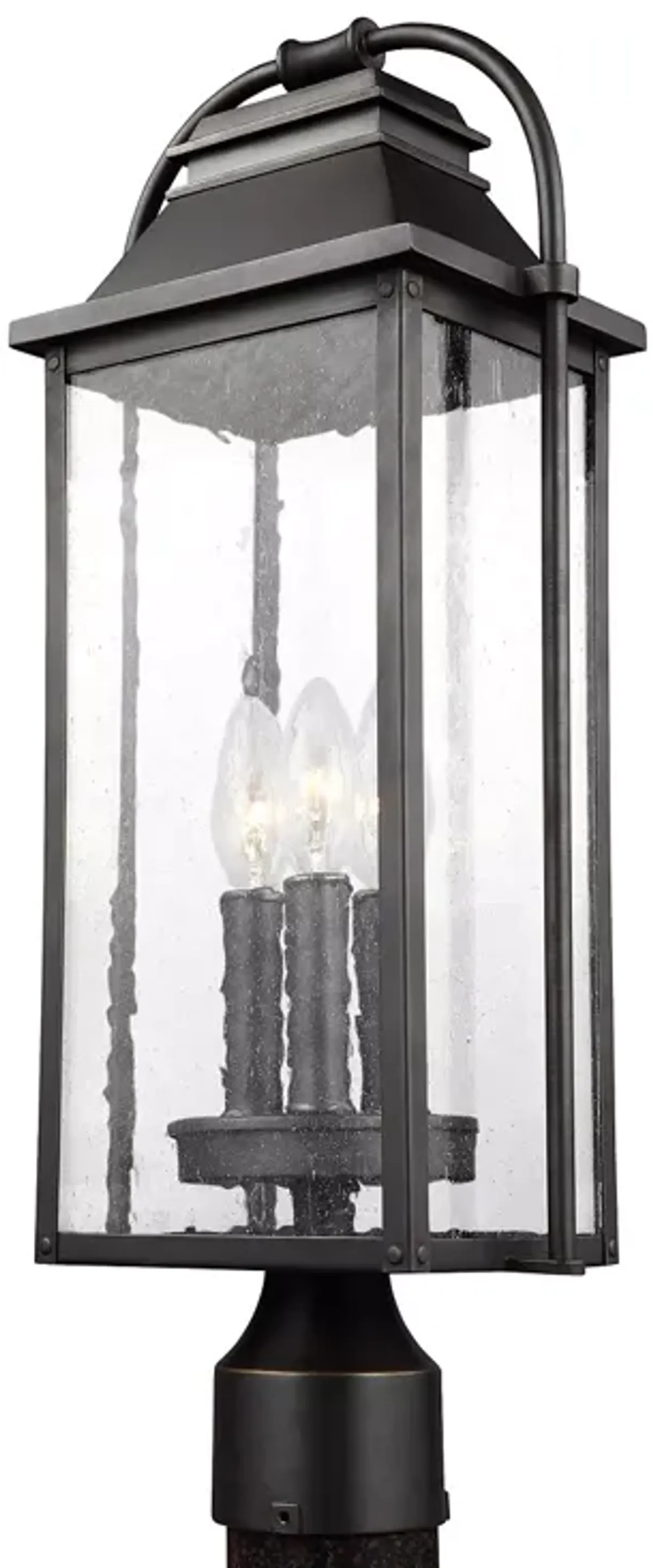 Visual Comfort Wellsworth 3 Light Post Lantern