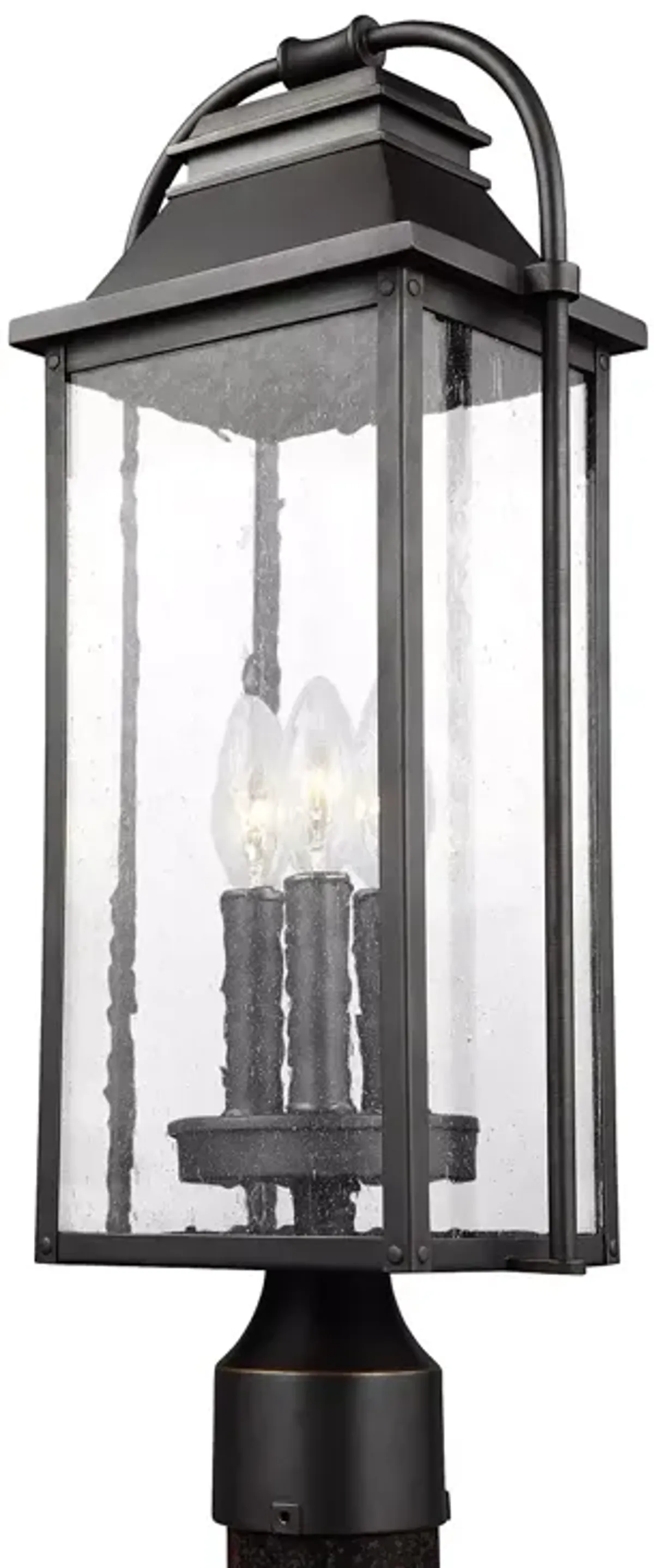 Visual Comfort Wellsworth 3 Light Post Lantern