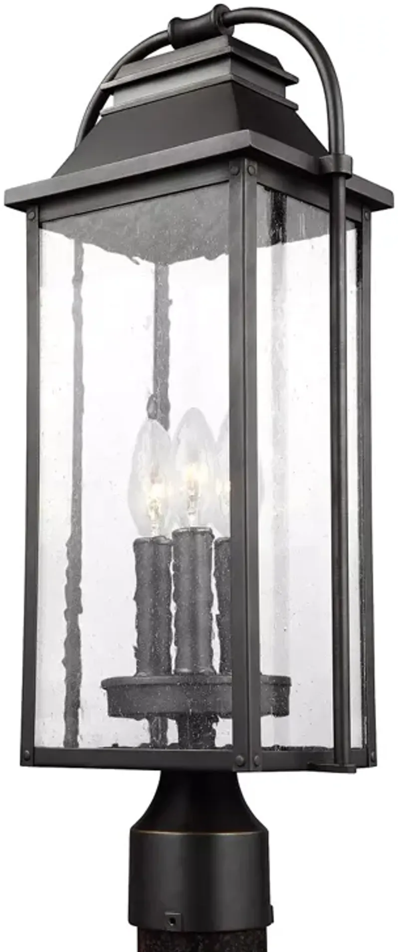 Visual Comfort Wellsworth 3 Light Post Lantern