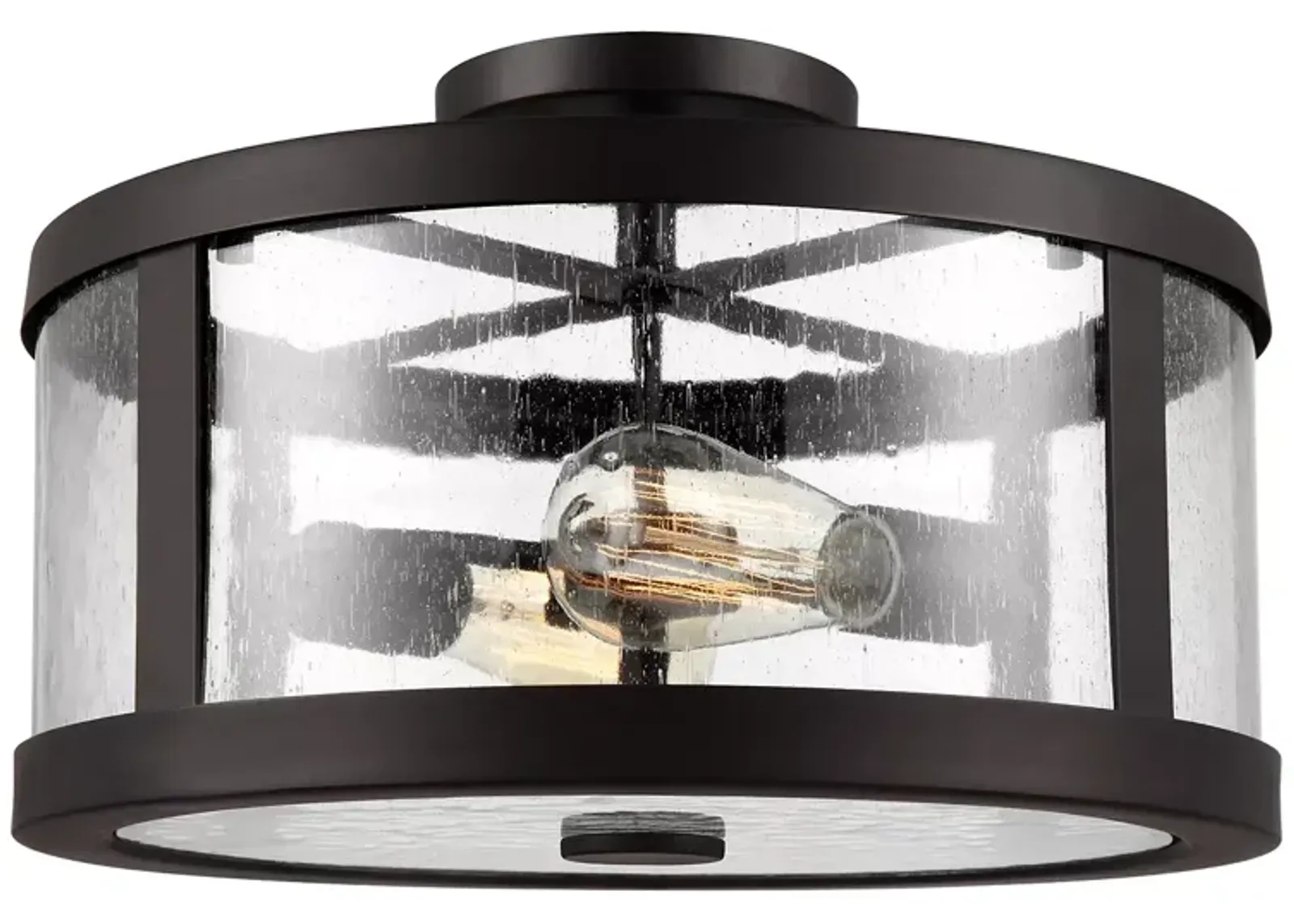 Visual Comfort Harrow Medium Semi Flush Mount