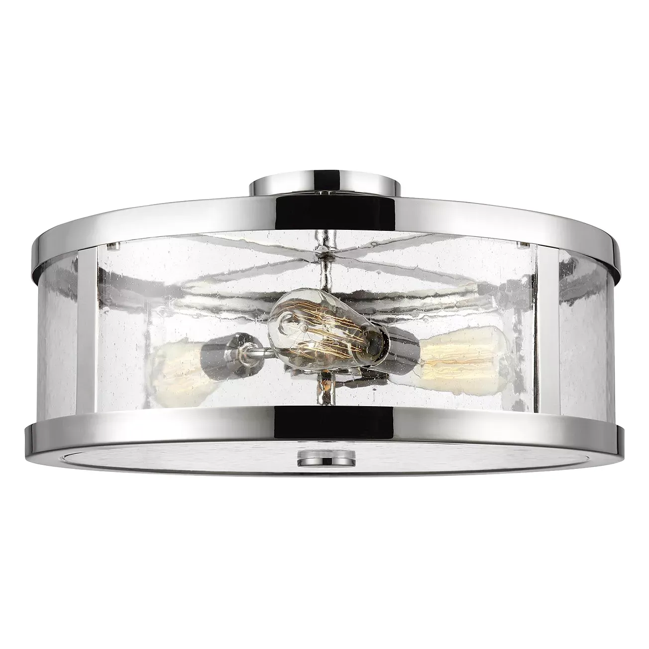 Visual Comfort Harrow Large Semi Flush Mount