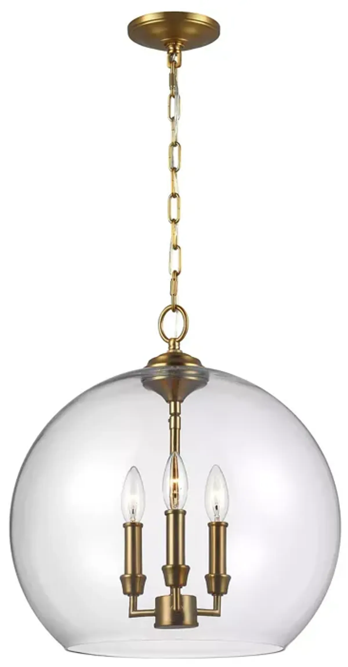 Visual Comfort Lawler Orb Pendant Light