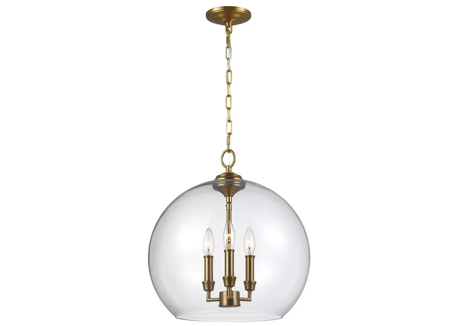 Visual Comfort Lawler Orb Pendant Light