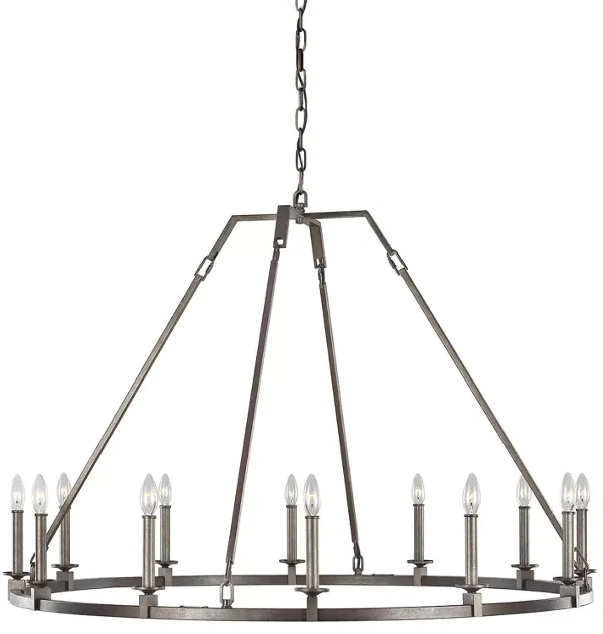 Visual Comfort Landen Large 12 Light Chandelier