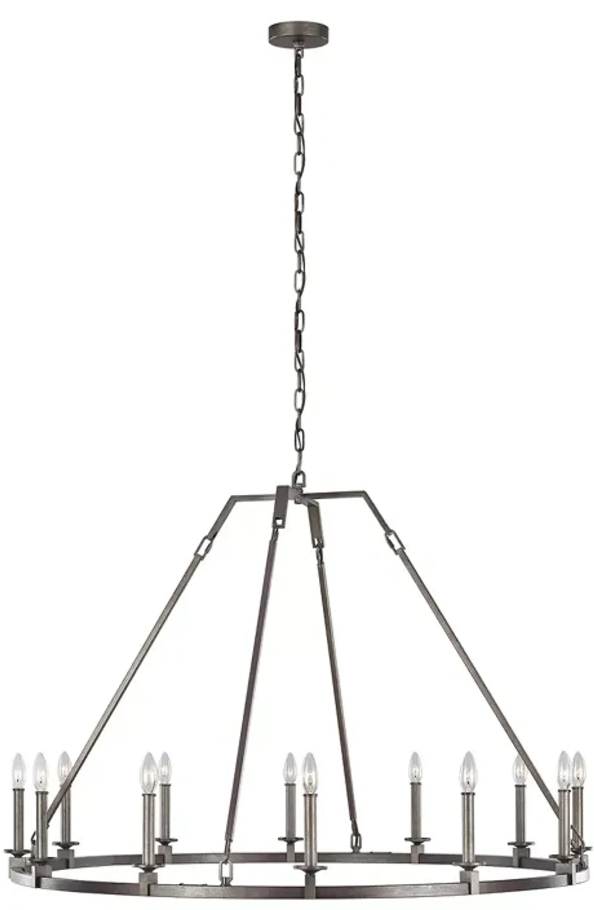 Visual Comfort Landen Large 12 Light Chandelier