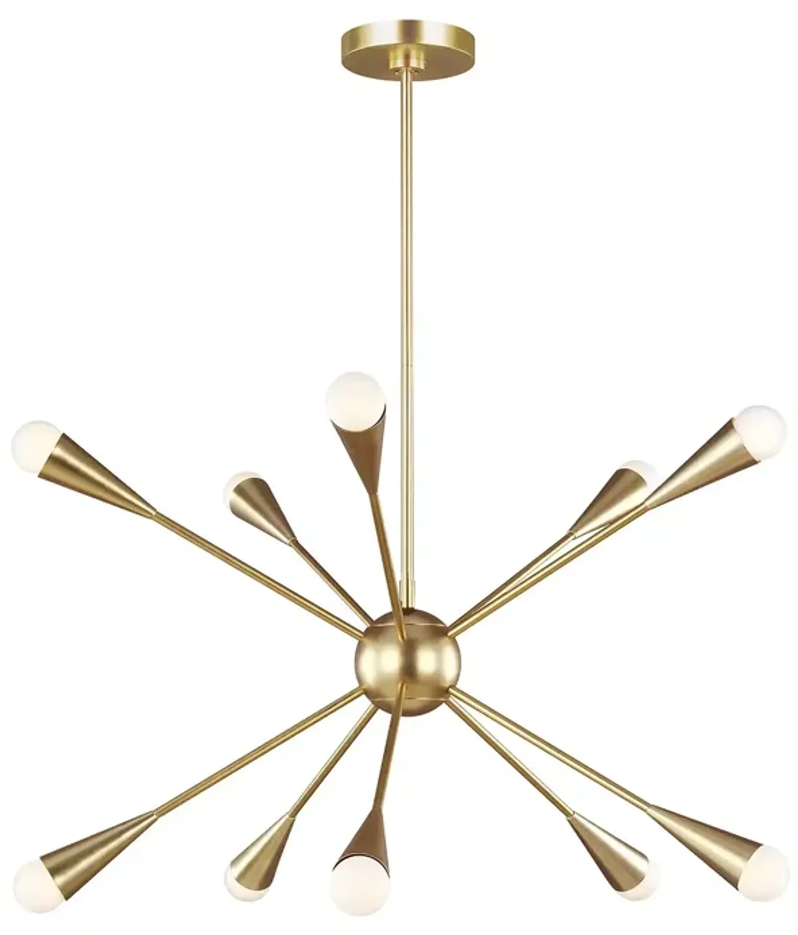 ED Ellen DeGeneres crafted by Generation Lighting Jax 10 Light Chandelier