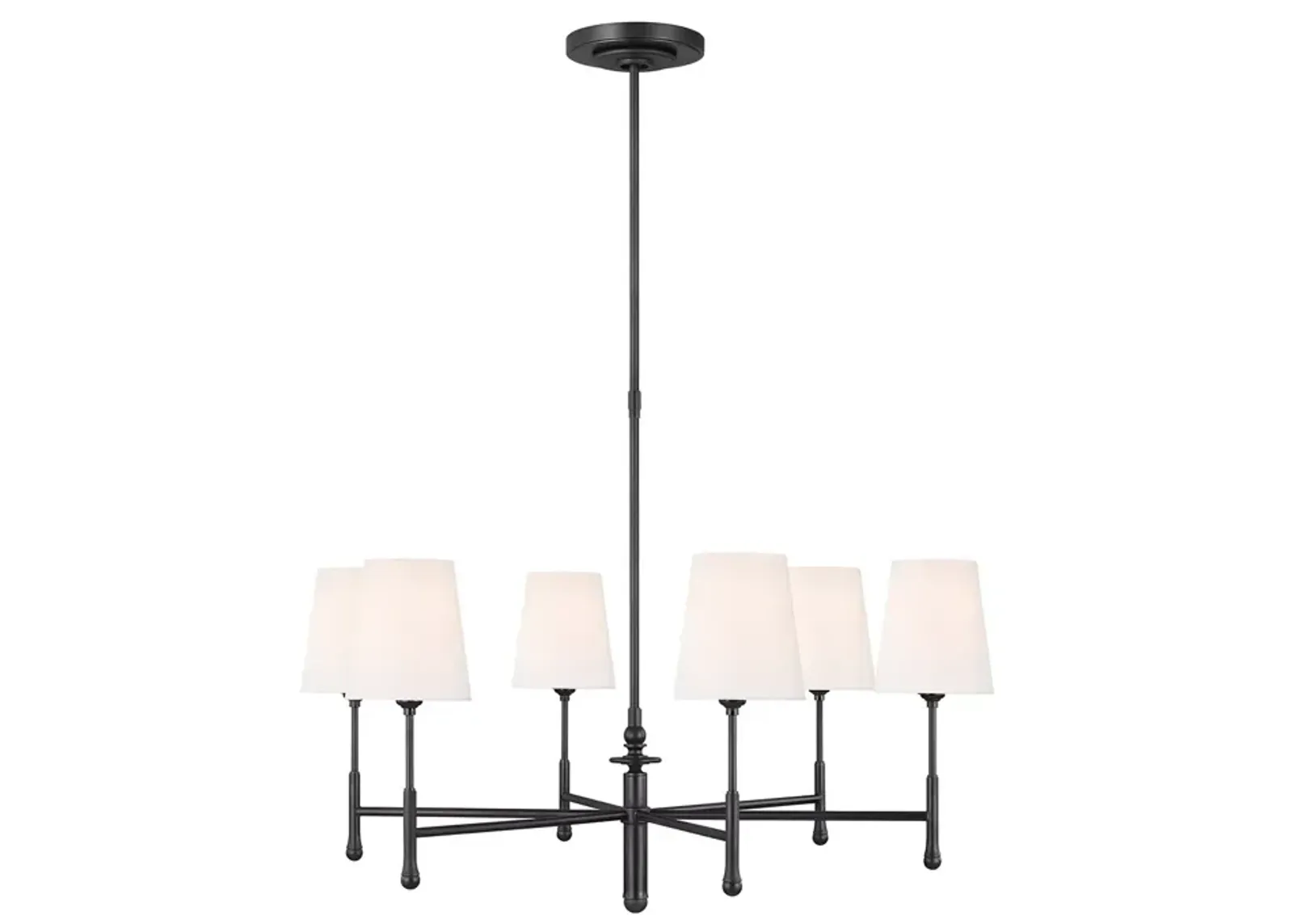 TOB by Thomas O'Brien Capri 6 Light Chandelier