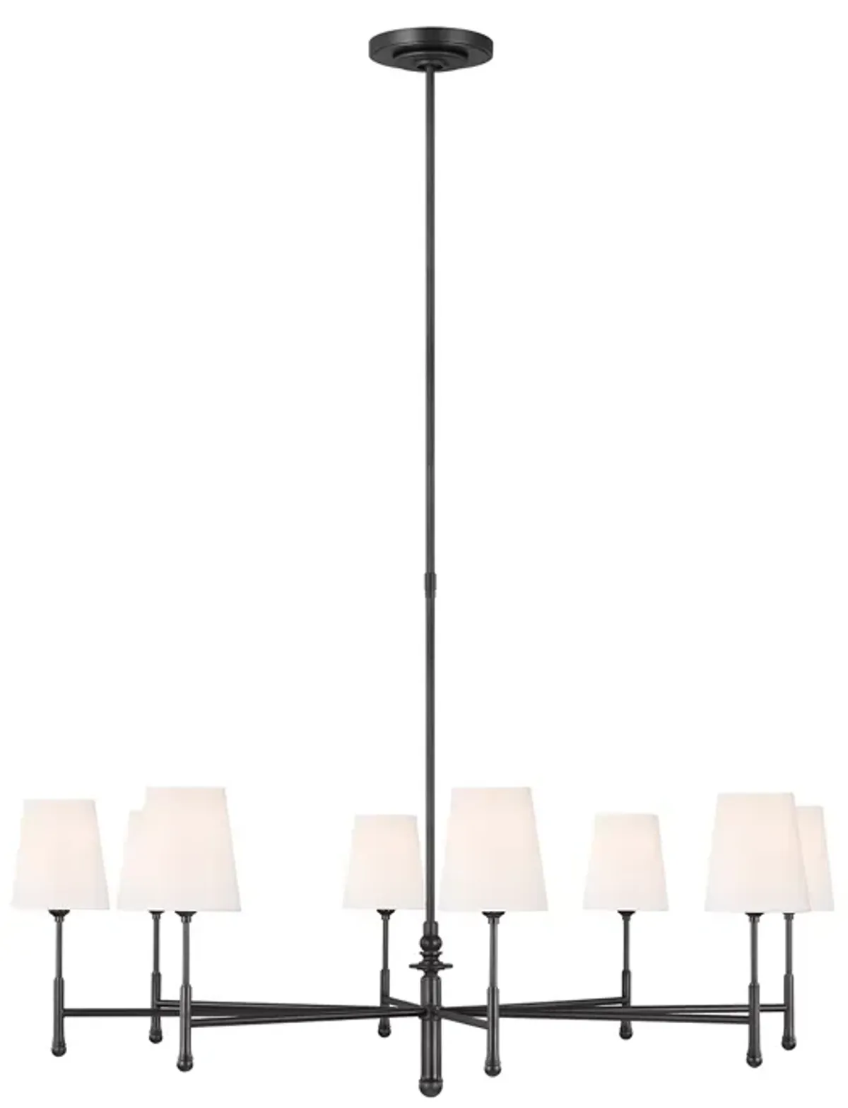 TOB by Thomas O'Brien Capri 8 Light Chandelier