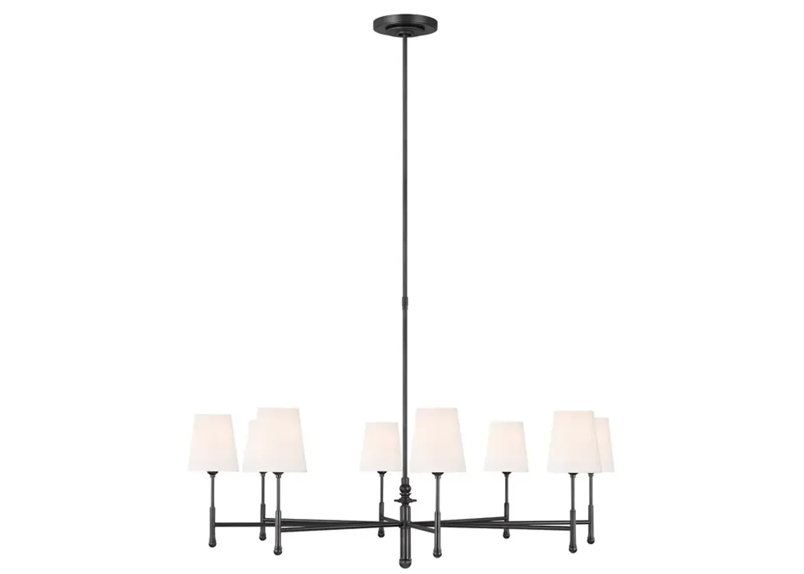 TOB by Thomas O'Brien Capri 8 Light Chandelier