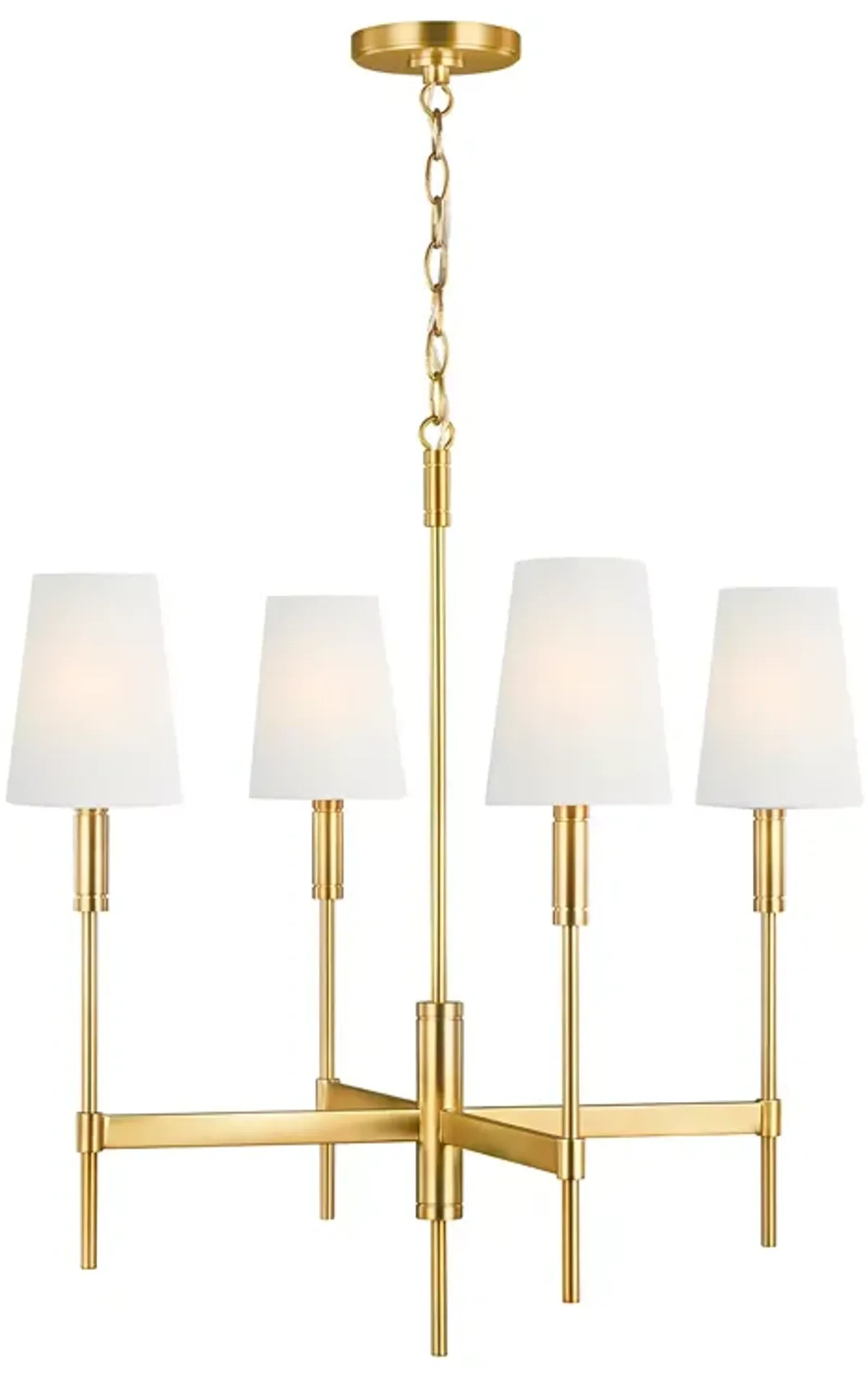 TOB by Thomas O'Brien Beckham Classic 4 Medium Light Chandelier