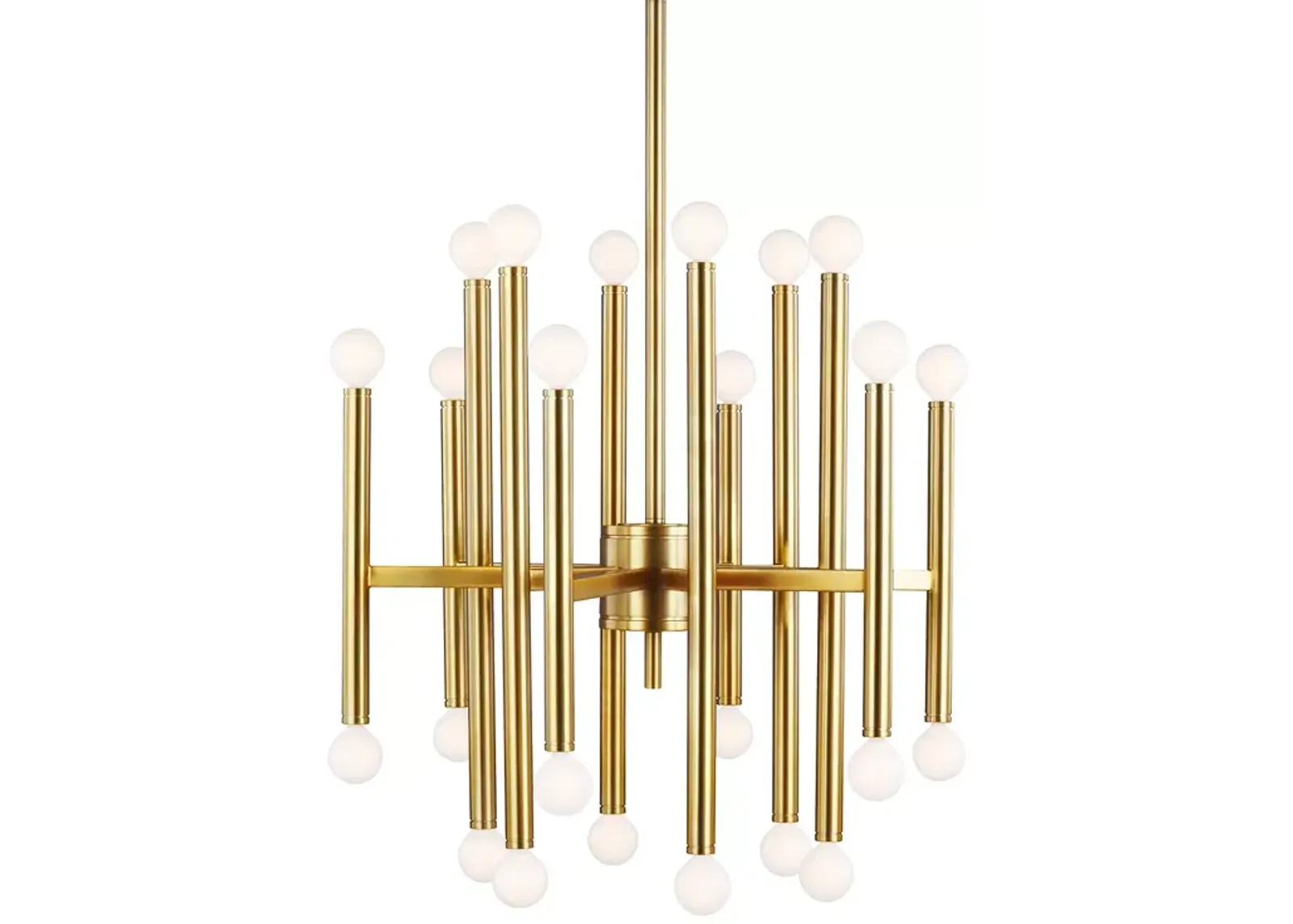 TOB by Thomas O'Brien Beckham Modern Medium 24 Light Chandelier