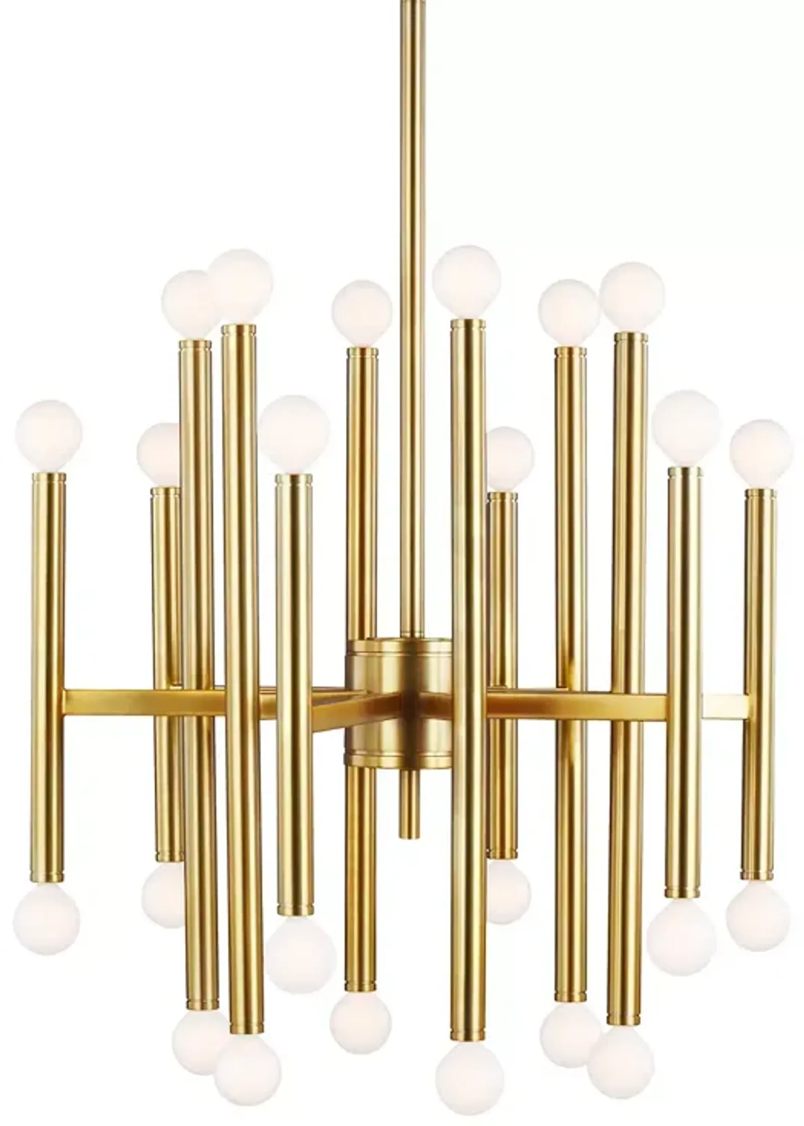 TOB by Thomas O'Brien Beckham Modern Medium 24 Light Chandelier