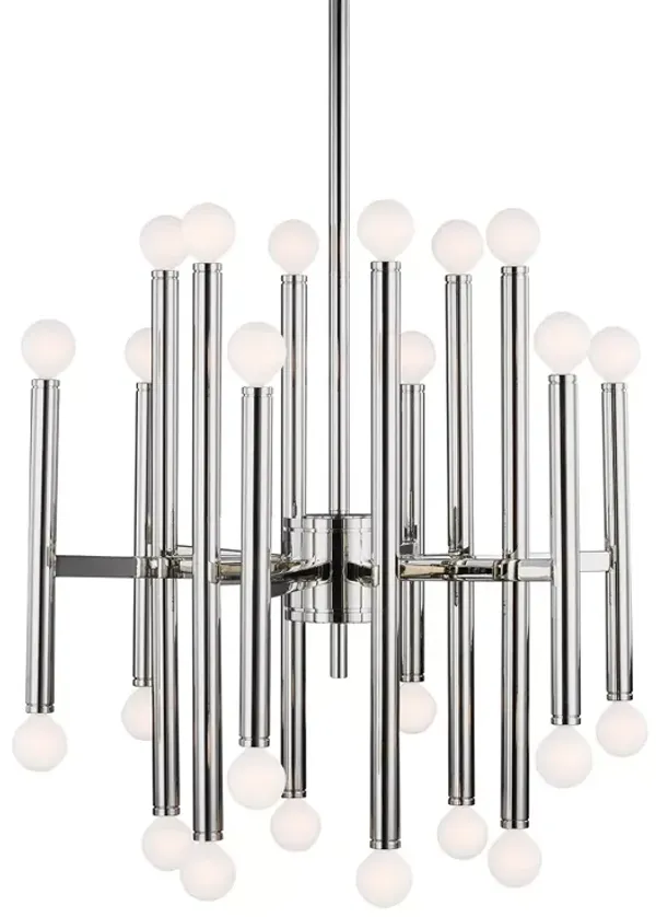 TOB by Thomas O'Brien Beckham Modern Medium 24 Light Chandelier