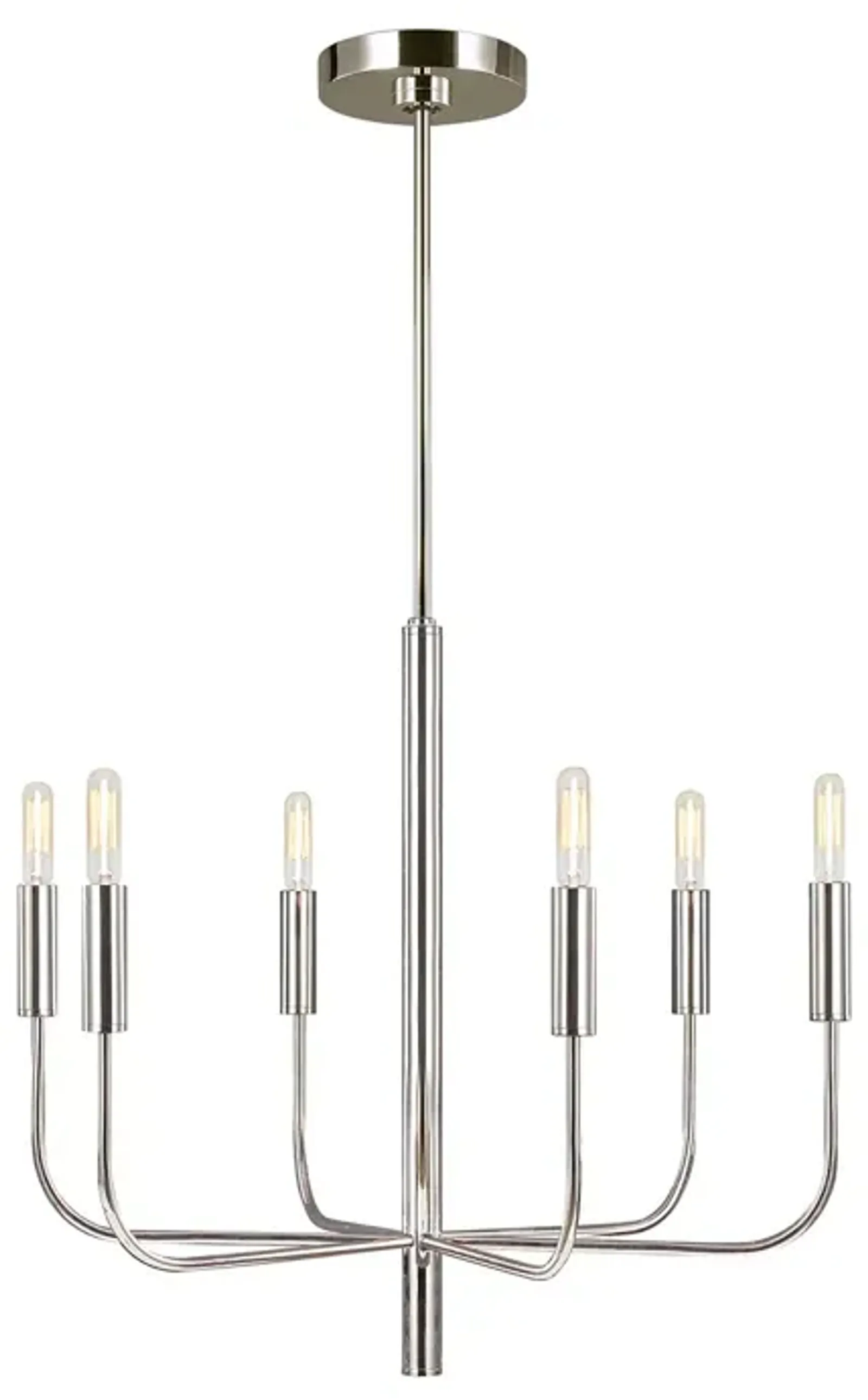 ED Ellen DeGeneres crafted by Generation Lighting Brianna 6 Light Chandelier