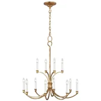 Chapman & Myers Westerly Small 12 Light Chandelier
