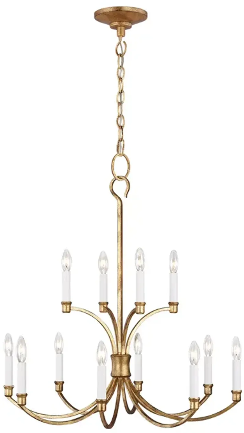 Chapman & Myers Westerly Small 12 Light Chandelier