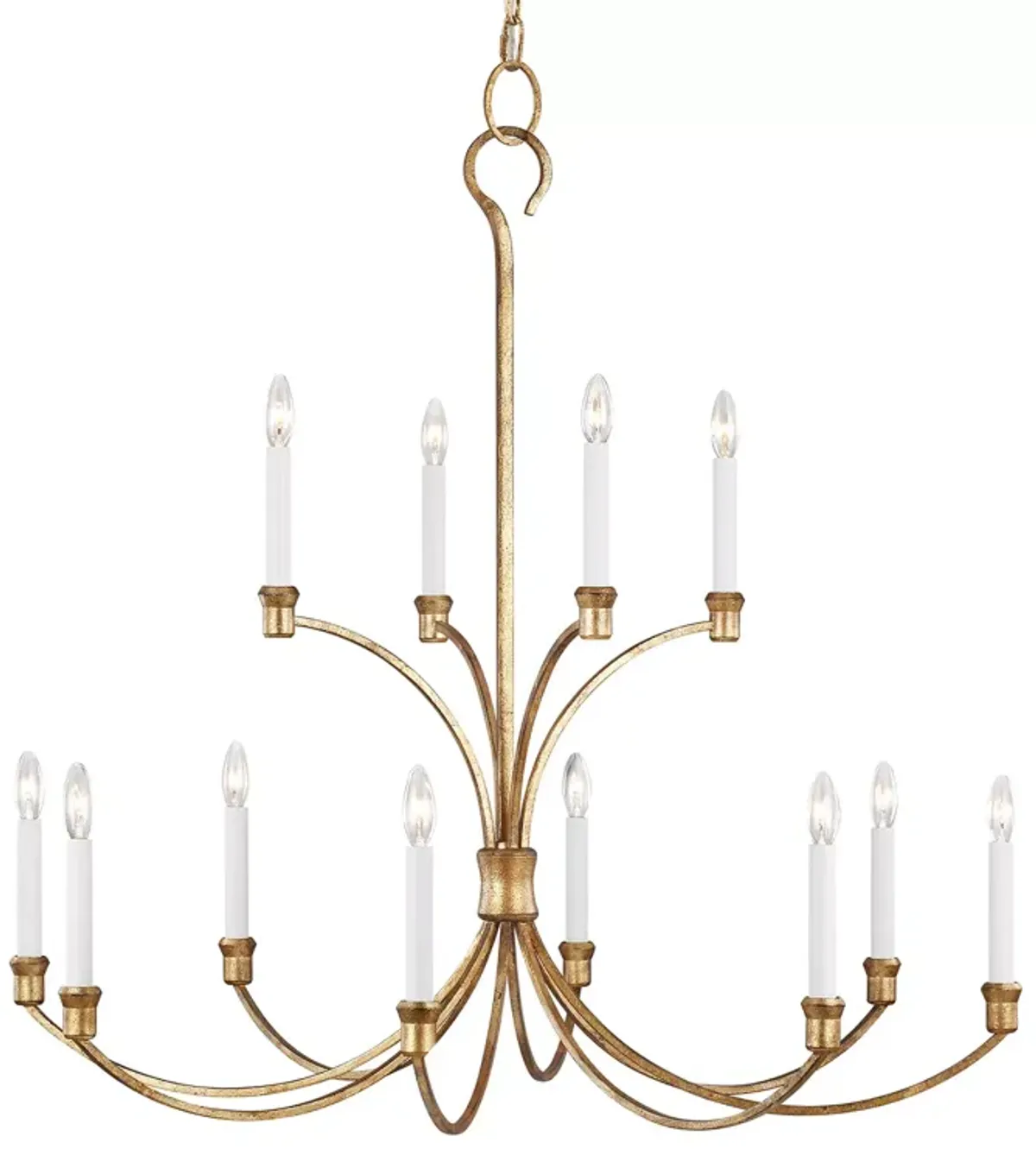 Chapman & Myers Westerly Large 12 Light Chandelier