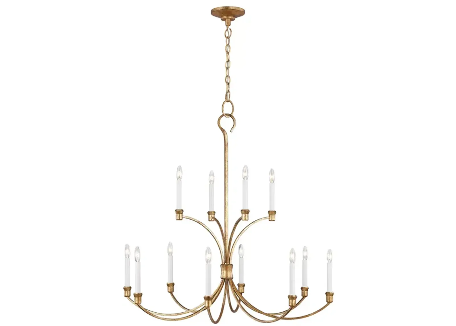 Chapman & Myers Westerly Large 12 Light Chandelier