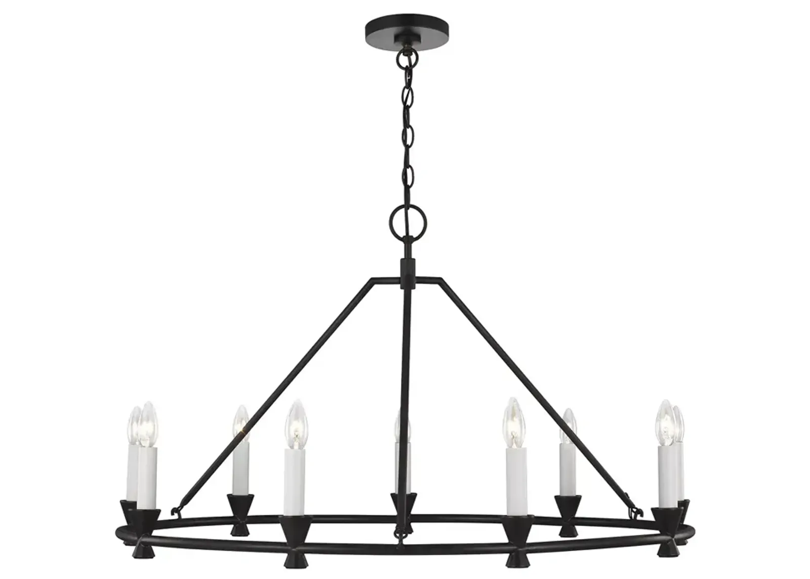 Chapman & Myers Keystone 9 Light Chandelier