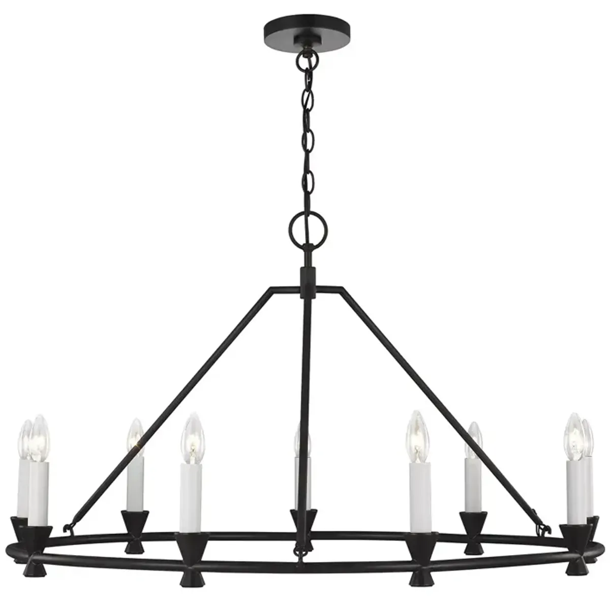 Chapman & Myers Keystone 9 Light Chandelier