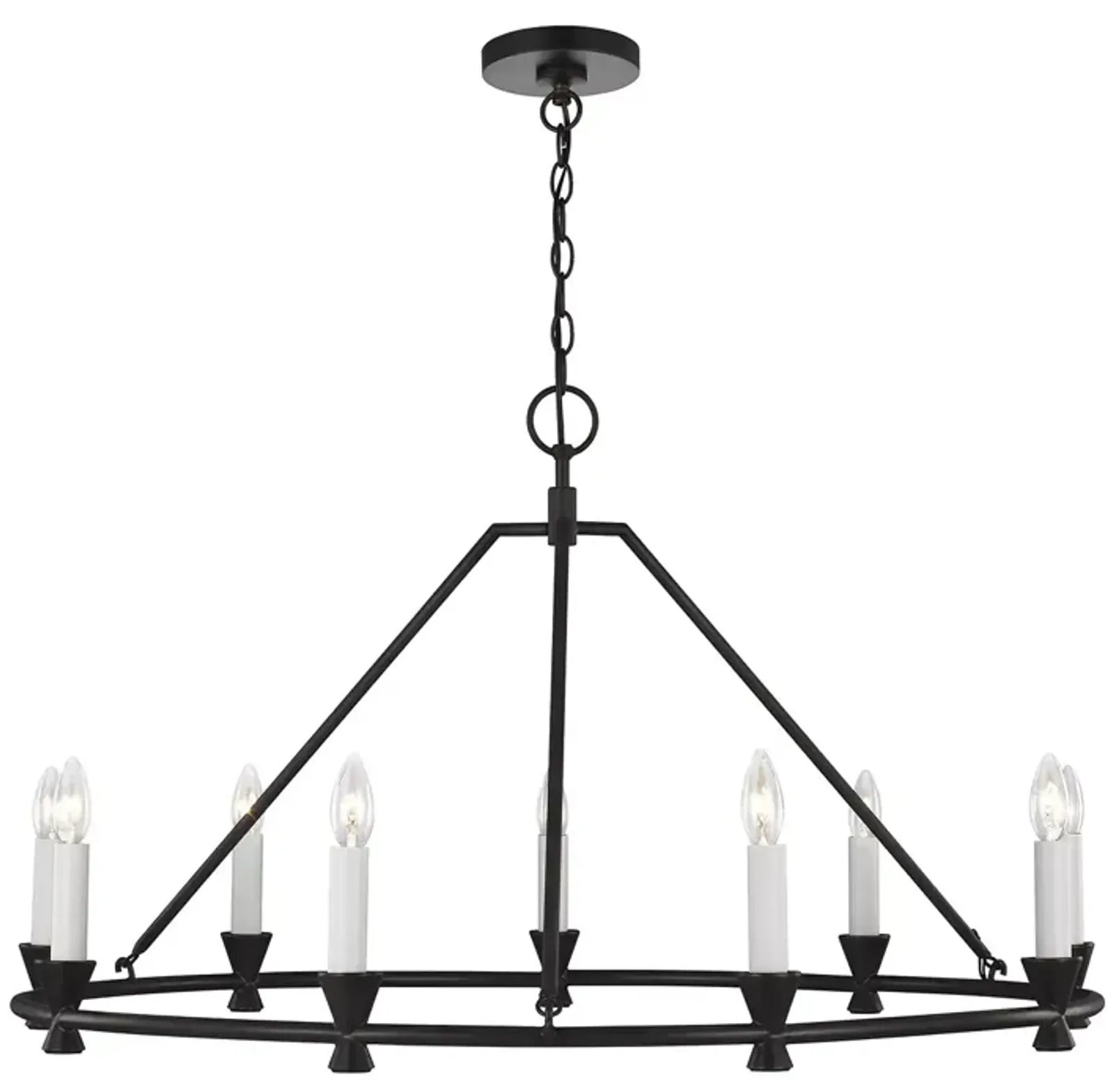 Chapman & Myers Keystone 9 Light Chandelier