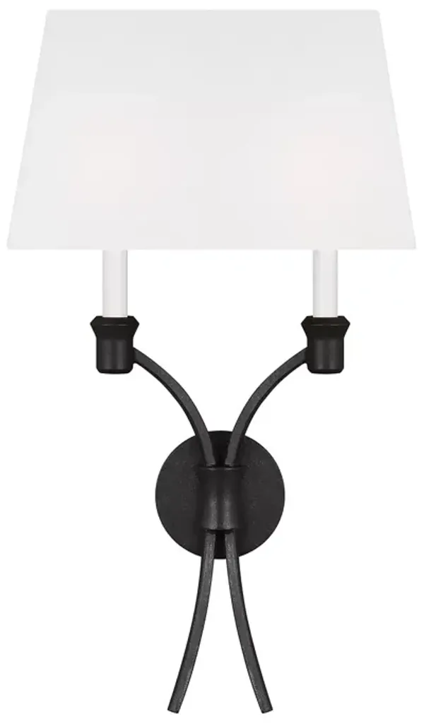 Chapman & Myers Westerly 2 Light Wall Sconce