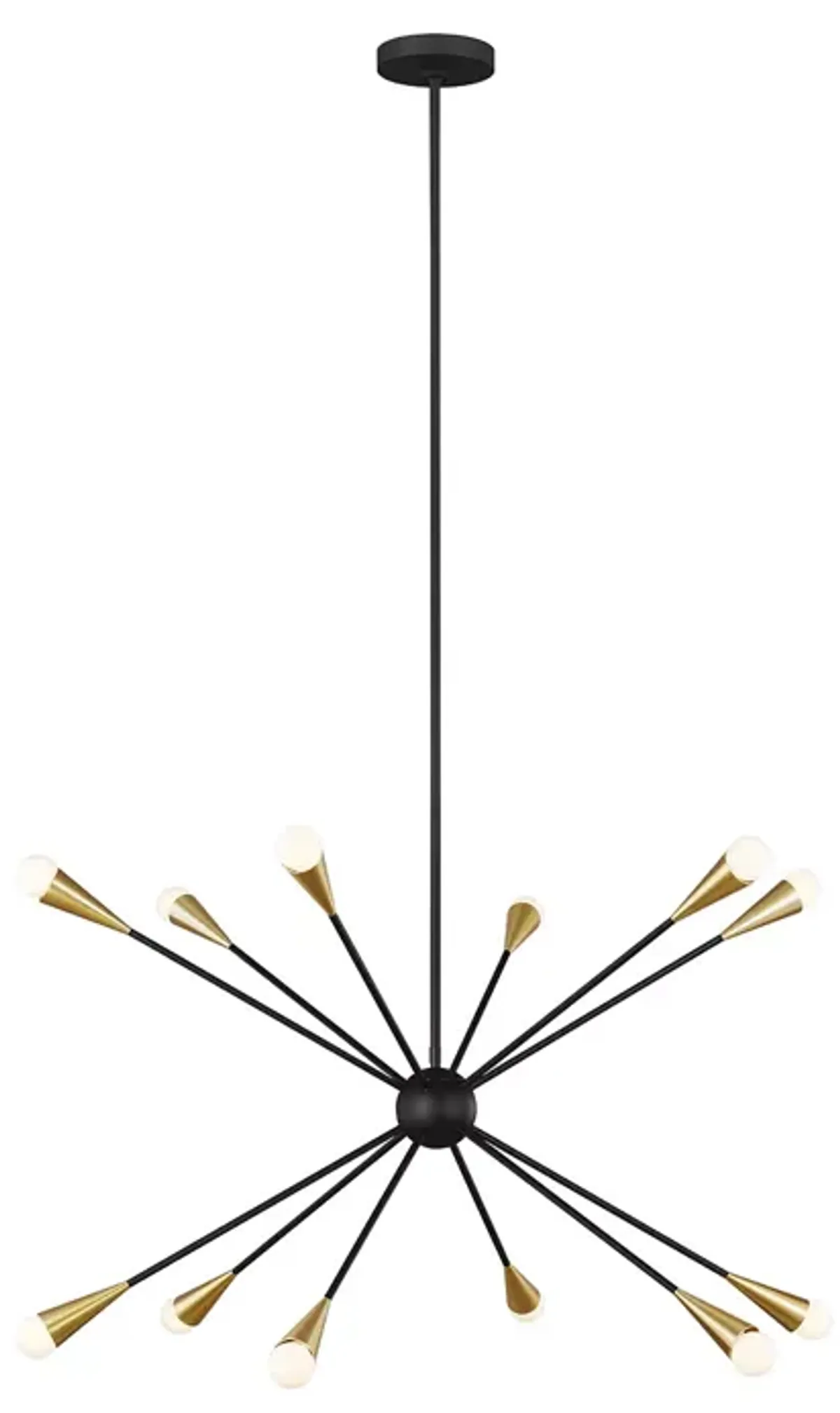 ED Ellen DeGeneres crafted by Generation Lighting Jax 12 Light Chandelier