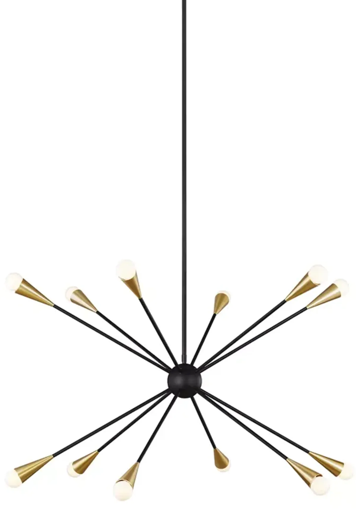 ED Ellen DeGeneres crafted by Generation Lighting Jax 12 Light Chandelier