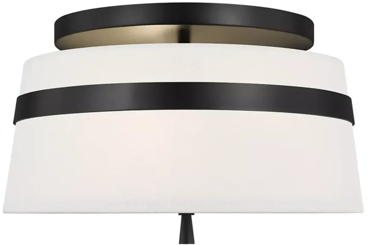 Alexa Hampton Cordtlandt 3 Light Small Flush Mount