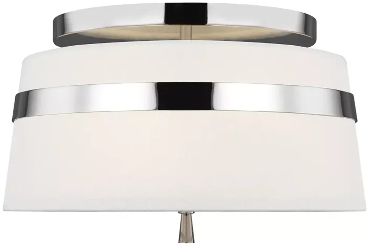 Alexa Hampton Cordtlandt 3 Light Small Flush Mount