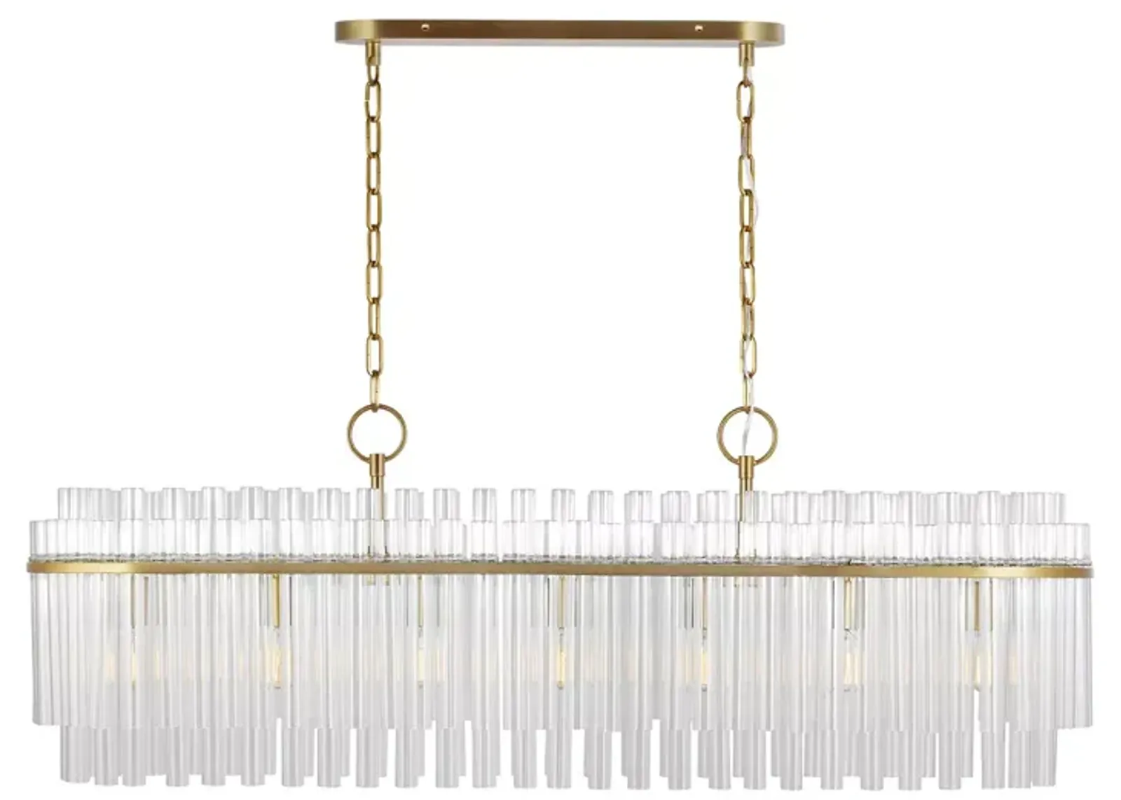 Chapman & Myers Beckett 7 Light Linear Chandelier