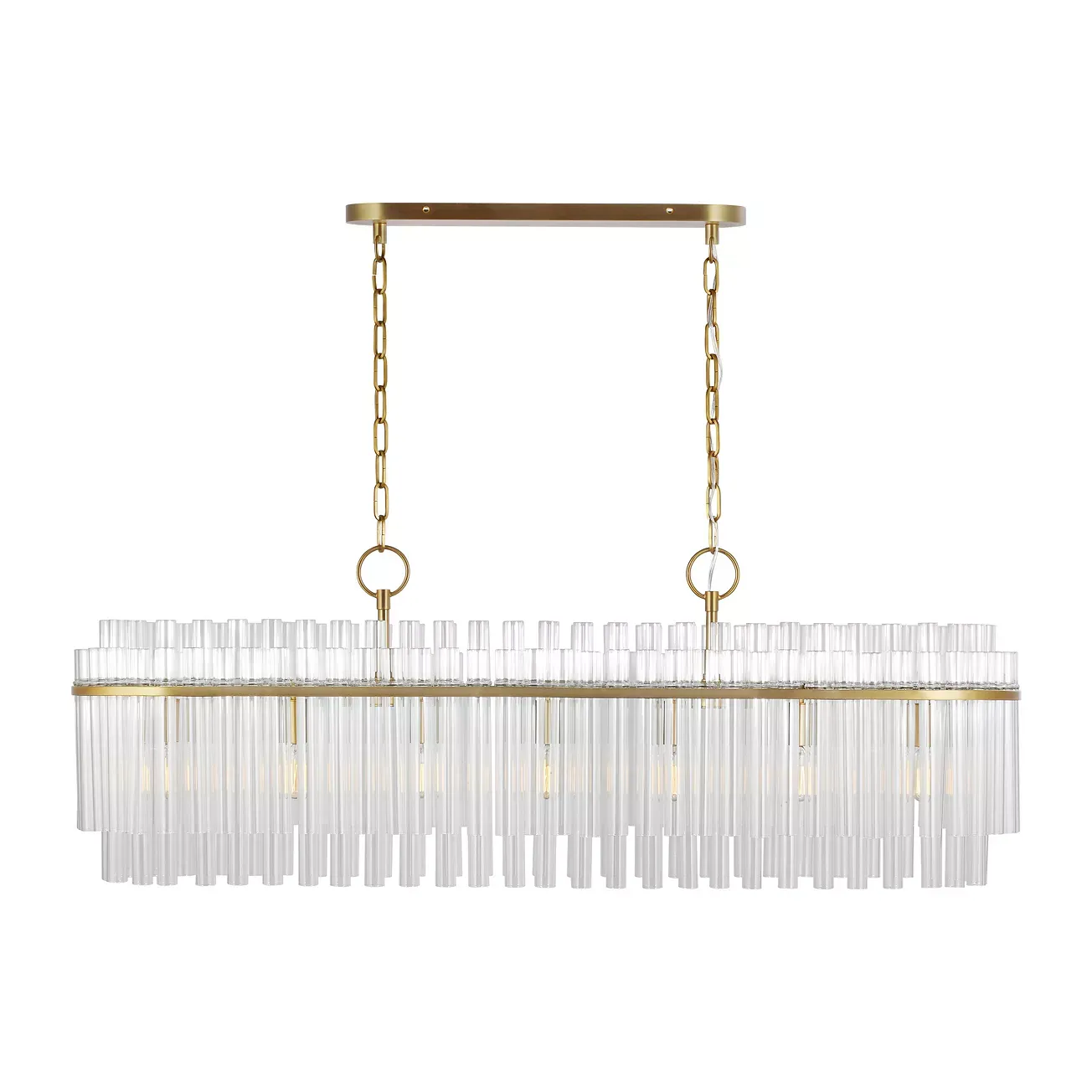 Chapman & Myers Beckett 7 Light Linear Chandelier