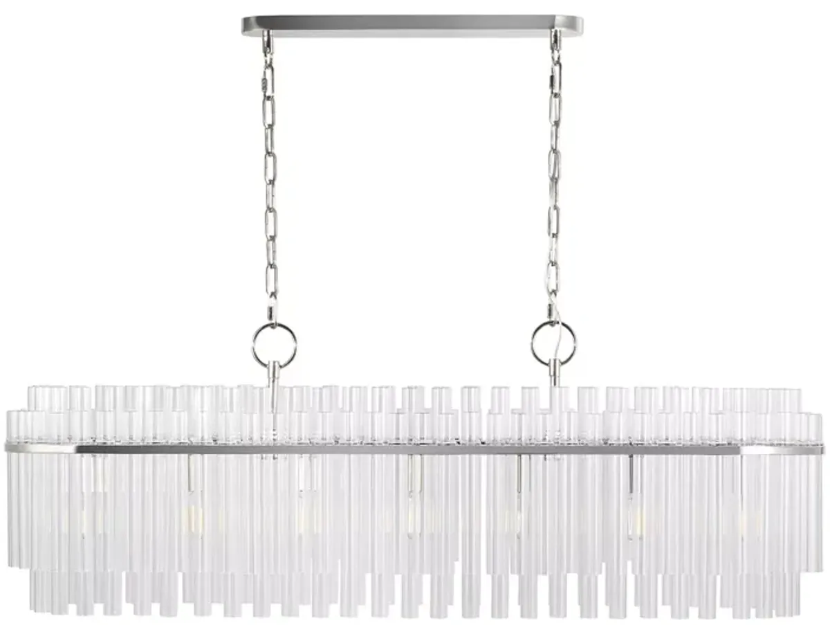 Chapman & Myers Beckett 7 Light Linear Chandelier