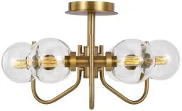 burnished brass color