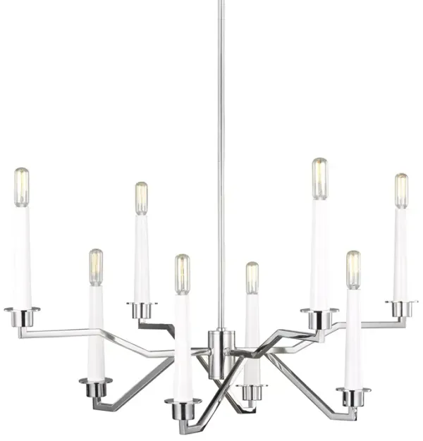 ED Ellen Degeneres Hopton 8 Light Chandelier