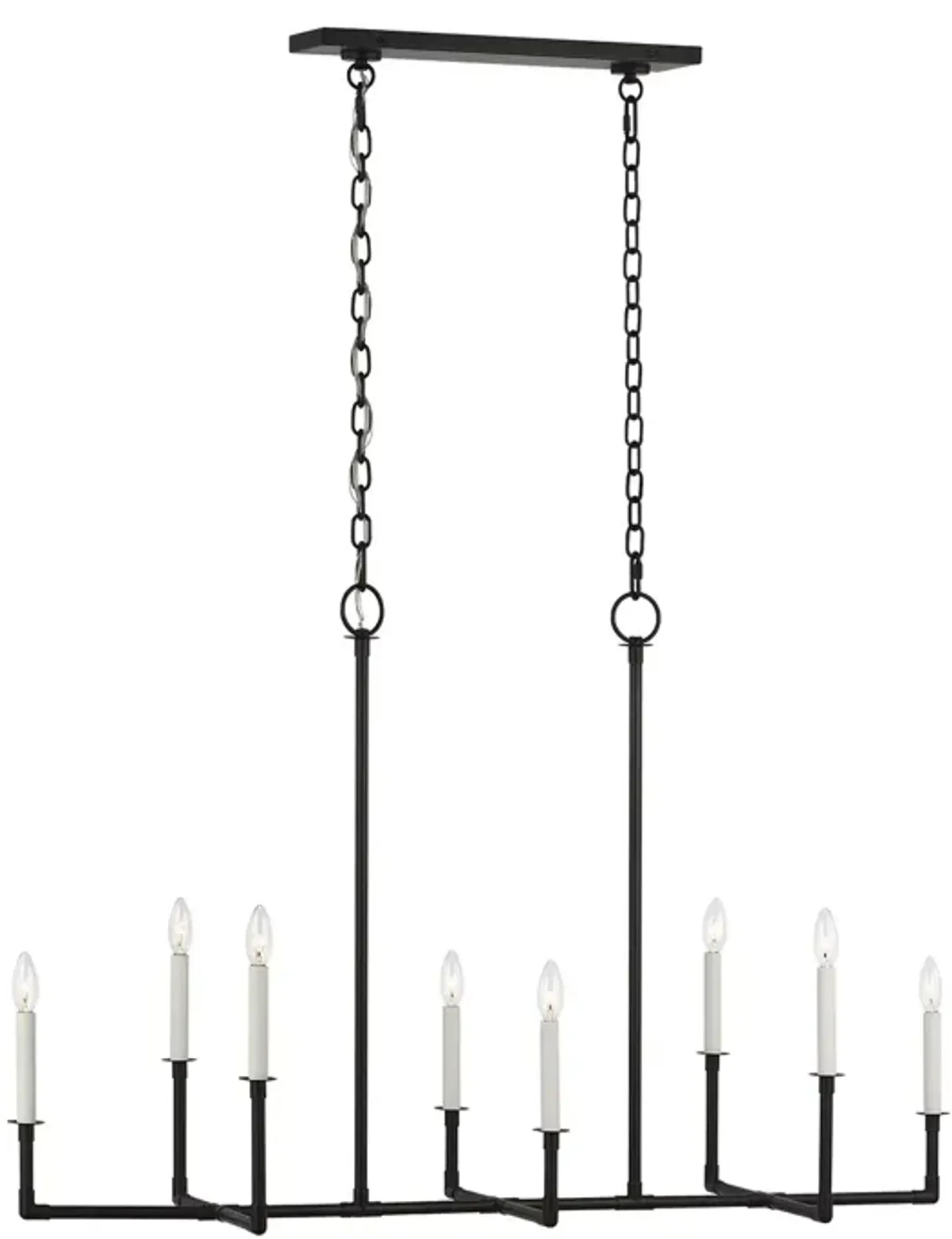 Chapman & Myers Bayview 8 Light Linear Chandelier